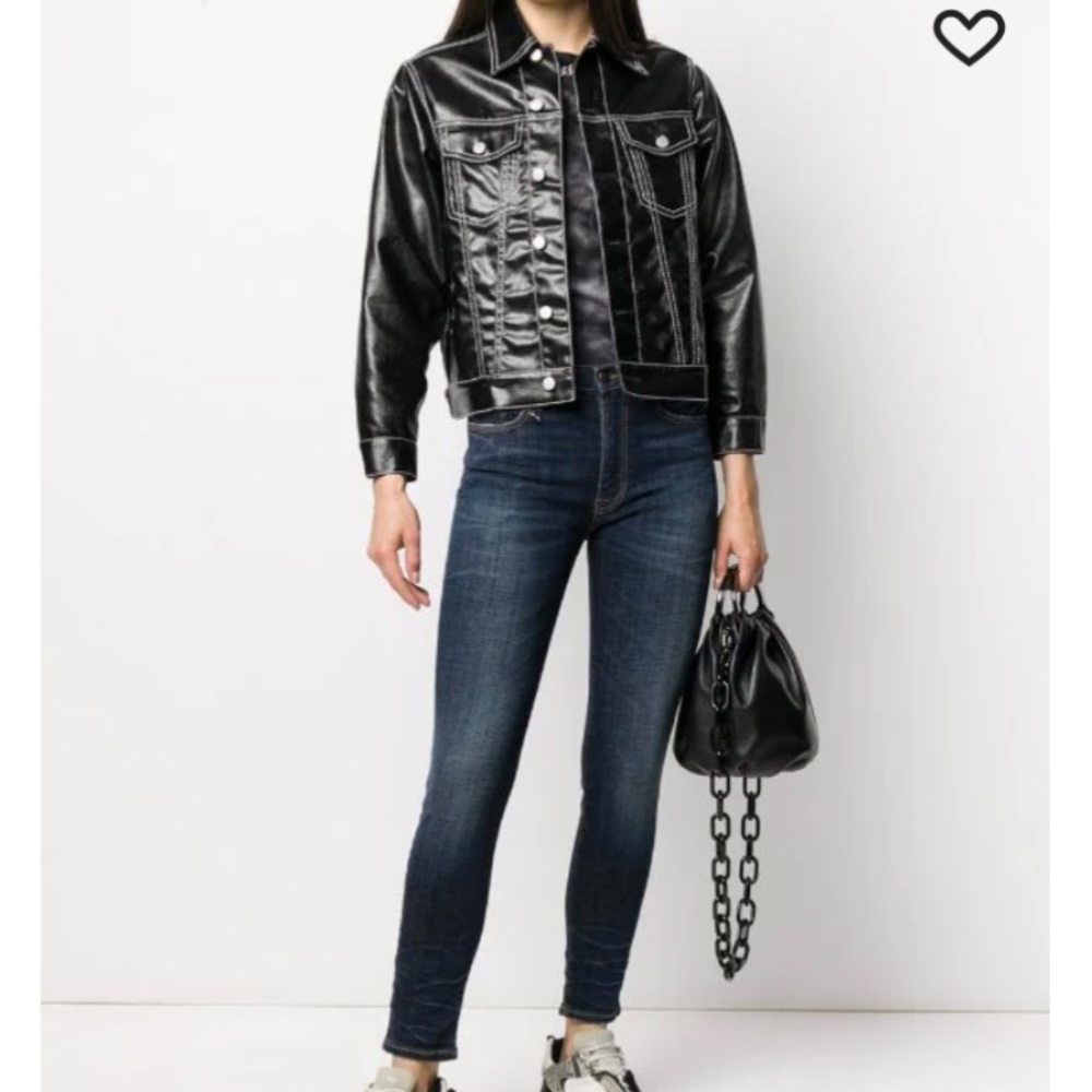 R13 high rise skinny jeans